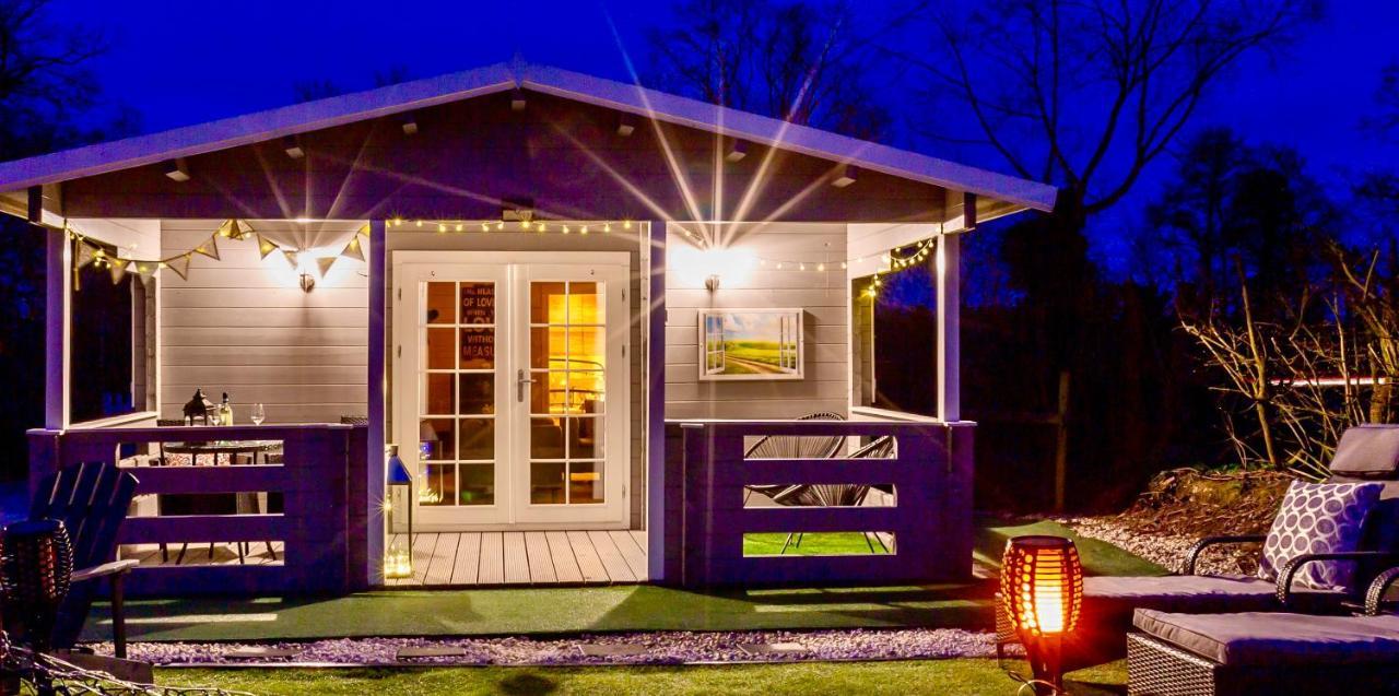 Sunset Log Cabin Sudbury  Ngoại thất bức ảnh