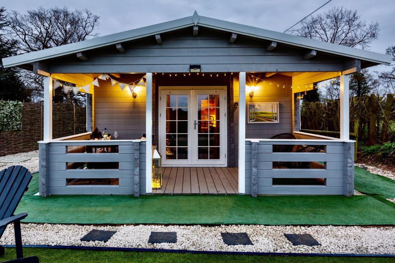 Sunset Log Cabin Sudbury  Ngoại thất bức ảnh